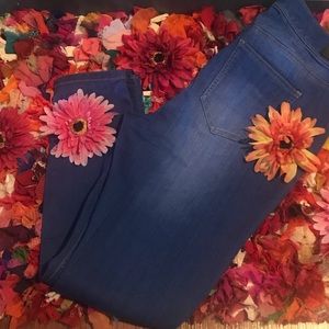 Used Celebrity super skinny pink jeans